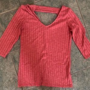 🎀3/$25🎀 Coral Stitch Fix Colette lightweight ribbed sweater, small